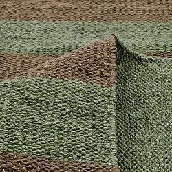 Cotton rug - Nilo (moss green)