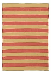 Cotton rug - Nilo (mustard/terracotta)