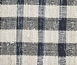 Cotton rug - Noomi (black)