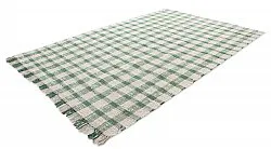 Cotton rug - Noomi (green)