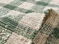 Cotton rug - Noomi (green)