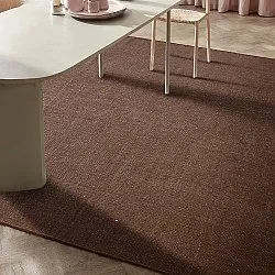 Cotton rug - Rigolet (brown)