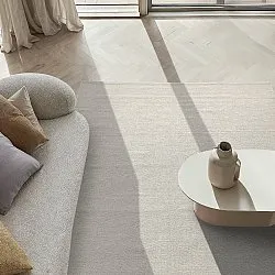 Cotton rug - Rigolet (cream)