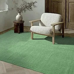 Cotton rug - Rigolet (green)