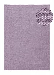 Cotton rug - Rigolet (light purple)