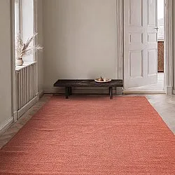 Cotton rug - Rigolet (terracotta)
