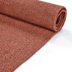 Cotton rug - Rigolet (terracotta)