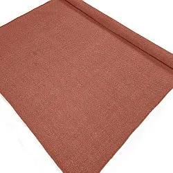 Cotton rug - Rigolet (terracotta)