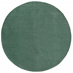 Round cotton rug - Billie (green)