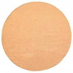 Round cotton rug - Billie (orange)