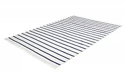 Cotton rug - Helle (blue)