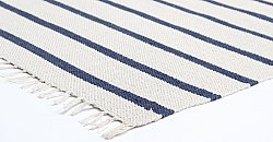 Cotton rug - Helle (blue)