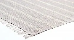 Cotton rug - Helle (grey)