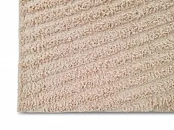 Shaggy rugs - Indra Natural Cotton Shaggy (beige)