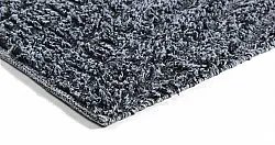 Shaggy rugs - Kendra Natural Cotton Shaggy (grey/black)