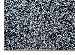 Shaggy rugs - Kendra Natural Cotton Shaggy (grey/black)
