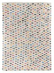 Shaggy rugs - Litton Natural Cotton Shaggy (beige/multi)
