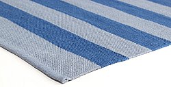 Cotton rug - Nilo (blue)