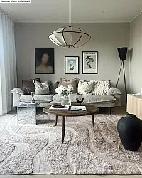 Shaggy rugs - Bonnie Natural Cotton Shaggy (beige)