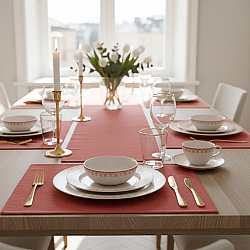 Table runner - Niva (rose)
