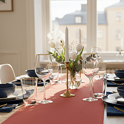 Table runner - Niva (rose)