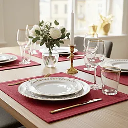 Placemat - 2 pack Niva (burgundy)