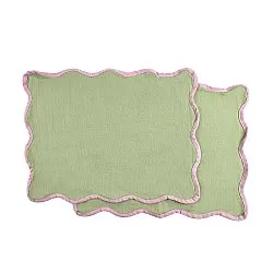 Placemat - 2 pack Yrsa (green)