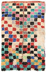 Moroccan Berber rug Boucherouite 225 x 145 cm