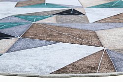Round rug - Feres (grey/beige/multi)