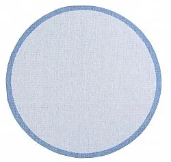Round rug - Sortelha (blue)