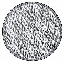 Round rug - Monsaraz (black)