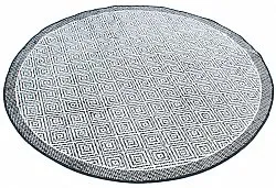 Round rug - Monsaraz (black)
