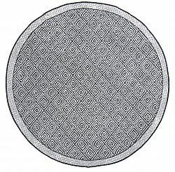 Round rug - Monsaraz (black)