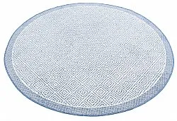 Round rug - Monsaraz (blue)