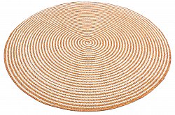Round rug - Ferragudo (orange)