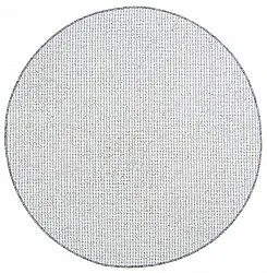 Round rug - Bergen (grey)