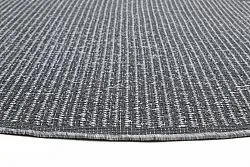 Round rug - Tromsø (anthracite)