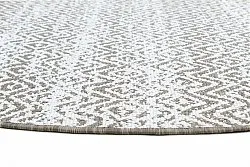Round rug - Harstad (brown)