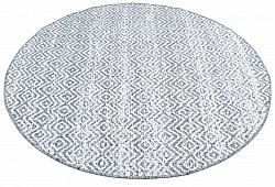 Round rug - Harstad (grey)