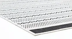 Indoor/Outdoor rug - Geiranger (black)