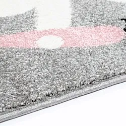 Childrens rugs - Bubble Rain (grey)