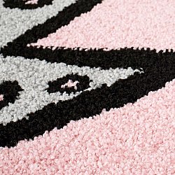 Childrens rugs - Bubble Crown (pink)