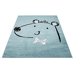Childrens rugs - Bubble Bear (blue)