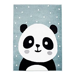 CHILDRENS RUGS rug for children room CHILDRENS RUGS for boy girl Bubble Panda blue Panda
