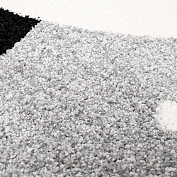 Childrens rugs - Bubble Panda (grey)