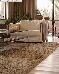 Shaggy rugs - Kanvas (beige)