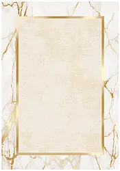 Wilton rug - Cerasia (beige/white/gold)