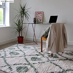 Shaggy rugs - Chianti (green)
