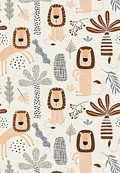 Childrens rugs - Lion Friends (beige)