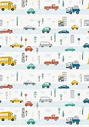 Childrens rugs - Road Cars (multi)